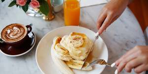 Bills’ ricotta hotcakes.