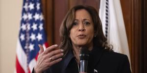 US Vice President Kamala Harris.