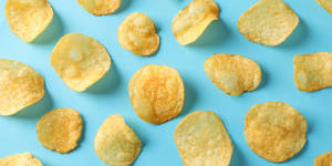 Thin crisps contain roughly 5 per cent more fat than regular crisps.