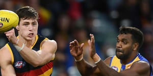 Former Adelaide defender Jake Kelly has joined Essendon.