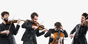 Young,cool and brilliant:The string quartet of the future