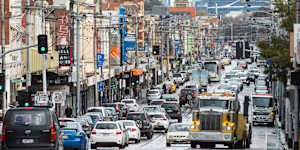Sydney Road in Brunswick will feel the brunt of a 90-day rail closure.