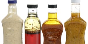 Which bottled salad dressing is the healthier choice?