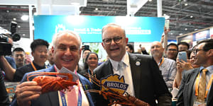 Trade Minister Don Farrell joined the prime minister at China International Import Expo.