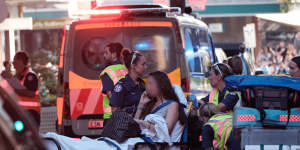 Several stabbing casualties were taken to surrounding hospitals after the Bondi Junction attack.