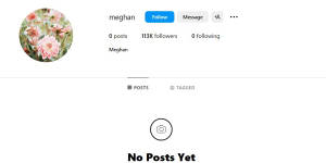 Is this Meghan Markle’s Instagram account? 