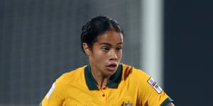 Mary Fowler has been one of Australia’s quieter achievers at the Asian Cup so far.