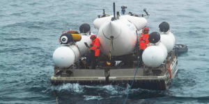  OceanGate’s Titan submersible.