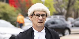 Drumgold can’t practise as ACT barrister after resignation