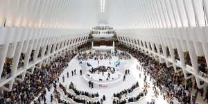 The Oculus Centre in New York.