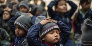 Nepal makes yoga mandatory for schoolchildren