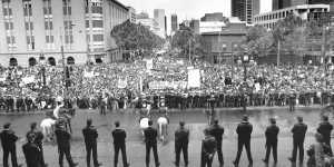 From the Archives,1992:Victoria’s day of protest