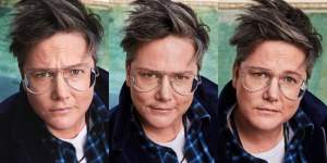 Comedian Hannah Gadsby in West Hollywood,Los Angeles.