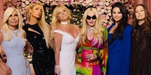 The big bridesmaid energy at Britney Spears’ wedding