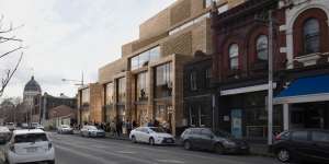 Daniel Besen’s proposed building in Gertrude Street in Fitzroy.