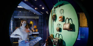 Bags from history at the Victoria and Albert Museum.