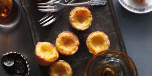 Portuguese tartlets.