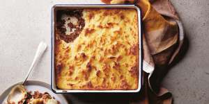 Homely and comforting:Stout cottage pie with a rich,stout-infused beef filling.
