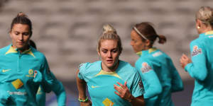 Ellie Carpenter and the Matildas are ready for action.