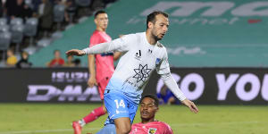 Adam Le Fondre was at the centre of everything for Sydney FC on Saturday night.