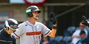 Canberra Cavalry trip over chance to sweep Sydney Blue Sox