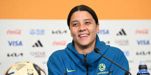 Like everyone else,Sam Kerr is sad the World Cup is almost over.