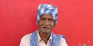 Retired farmer Bhajna Ram in Bhar Singh Pura.