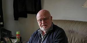 Graham Palmer is a 79-year-old renter in Ringwood who has been trying to get solar panels installed in his four unit block to save on power,but has been blocked by investor owners.