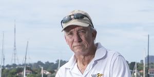 Alan Gregory,Balmain Sailing Club’s race director,is hoping for independent advice on health risks.