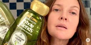 Drew Barrymore is the creative director,no less (or Queen Bee,as she prefers to call it),of Garnier USA.