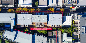 The Regent Collection is a 3224 square metre site at 71-81a Regent Street and 10-38 Renwick Street in Redfern,Sydney.