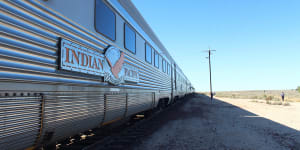 All aboard the Indian Pacific for gourmet food and wine