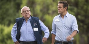 Rupert and Lachlan Murdoch to forgo salaries due to hit from coronavirus