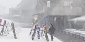 Snow storm that could save the NSW snow season