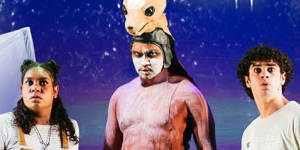 Hide the Dog is co-written by a Maori and pakana playwrights.