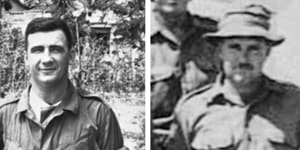 Kevin “Dasher” Wheatley and his mate,Ron “Butch” Swanton,died together in Vietnam in 1965. They will be honoured posthumously with the Medal for Gallantry.