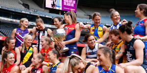 The AFLW season launch happened at Marvel Stadium but only one AFLW game has been played at the stadium