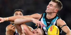 Port Adelaide's Dougal Howard wants to join St Kilda