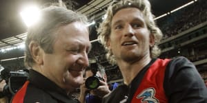 Kevin Sheedy launches defence of James Hird,says he is loved