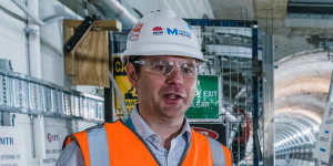 Sydney Metro City and Southwest project director Hugh Lawson describes it as a “complex mega project”.