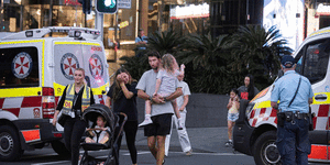 Violent stabbing spree sparks fear,horror and chaos at Bondi Junction