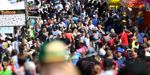 Ekka westerlies to calm for People's Day