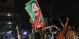 Pakistan's election results delayed amid claims Imran Khan's lead rigged