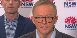 Prime Minister Anthony Albanese rolls out disaster payments for flood-ravaged areas.