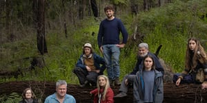 Landcare volunteers and conservationists Judy Donnelly,Chris Taylor,Rob Pergl,Catherine Keil,Alex Maisey,Ian Rainbow,Meghan Lindsay and Jasmine Andrews say the operation within the national parks sets a “dangerous precedent”.