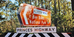 Ben Boyd National Park was named at a time when Ben Boyd was being hailed as a early settler. 