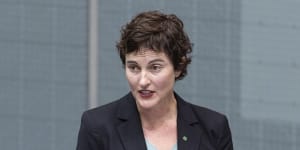 ‘Eating a banana with a knife and fork’:WA ‘teal’ independent Kate Chaney takes on parliament