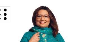 Mehreen Faruqi:“I apologised to Mum when I started swearing publicly,but sometimes I have no better other words to portray what goes on in politics.”