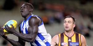 The Kangaroos nurtured the game’s first South Sudanese player,Majak Daw.