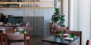 The dining room at Pilot. 